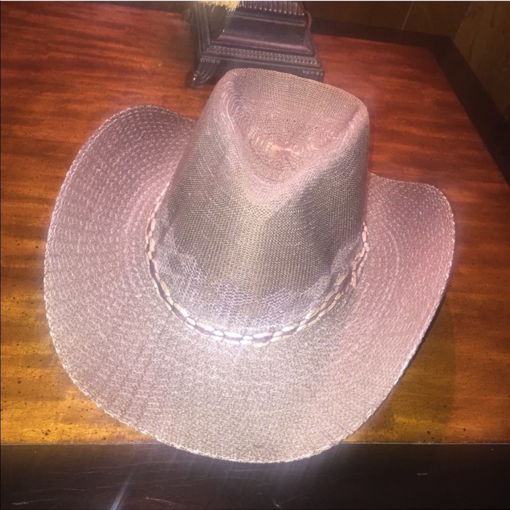 Shady Brady Straw packable Cowboy hat - Picture 2 of 6